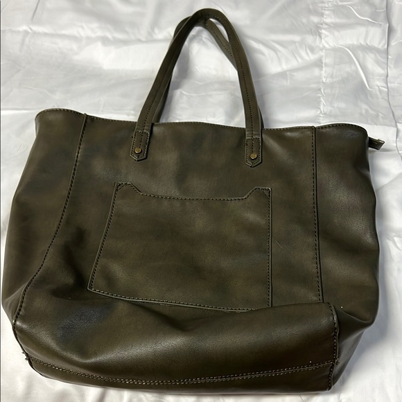 Universal Thread Khaki Tote Bag - Picture 1 of 6